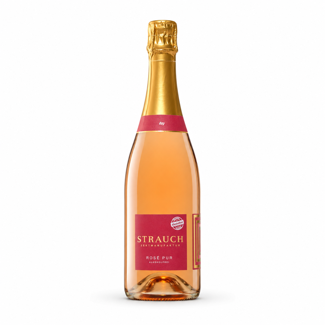 Rosé Pur – alkoholfreier Rosé-Schaumwein von der Sektmanufaktur Strauch