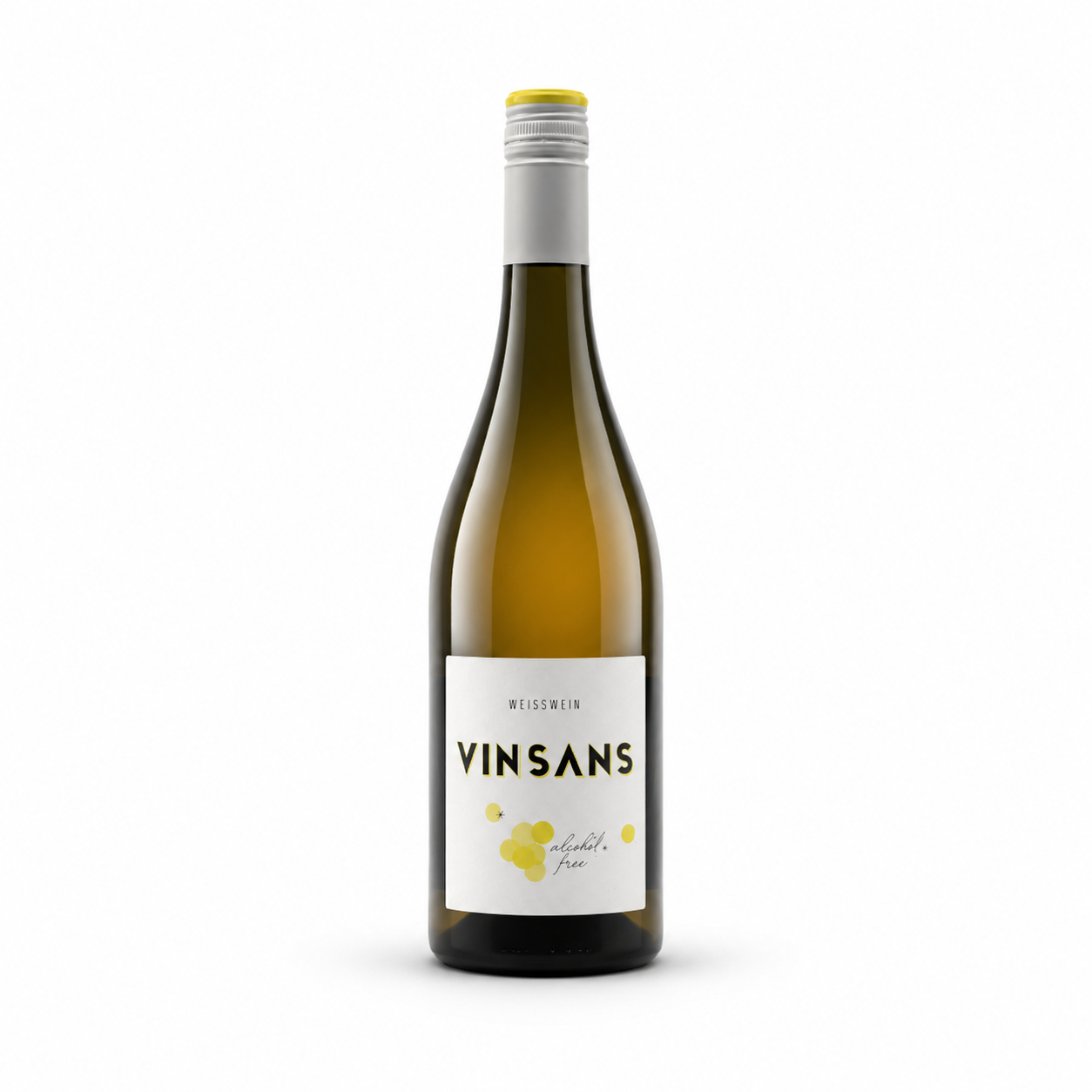 VINSANS Weiß – alkoholfreier Weißwein vom Weingut Oberhofer